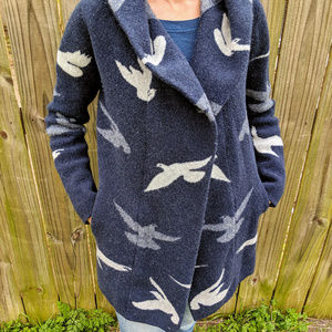 Anthropologie Morning Birds Sweater Coat